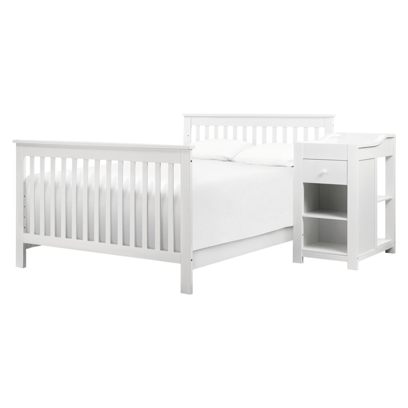 DaVinci Piedmont 4in1 Convertible Crib and Changer with Storage